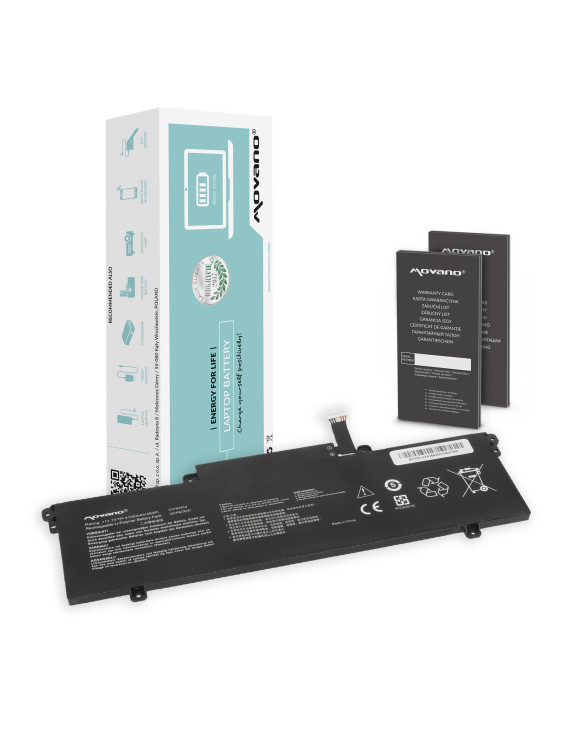 Bateria Movano do Asus Zenbook 14 UX435E, UX435EA