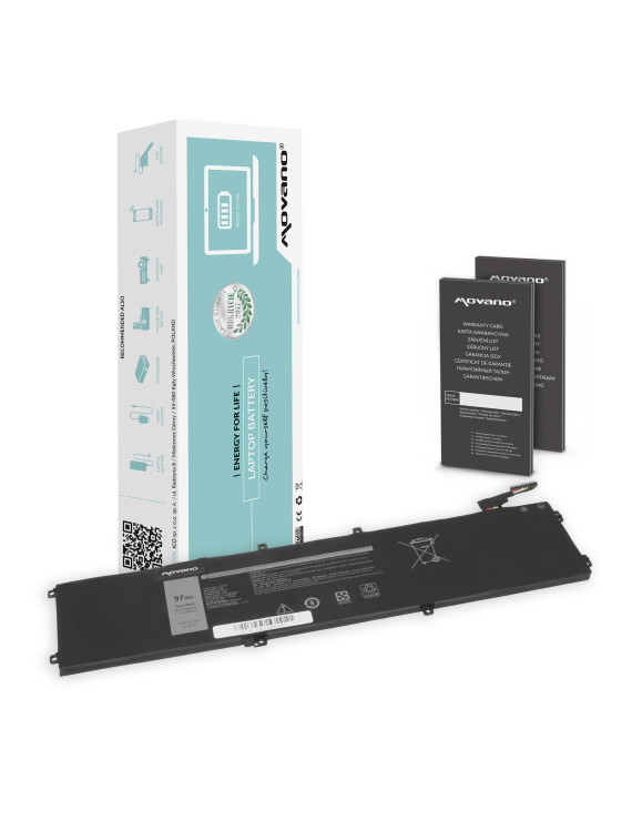 Bateria Movano do Dell G7 17 7700