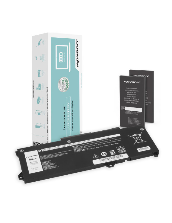 Bateria Movano do Dell Latitude 5421, 5521, Precision 3571, 3470