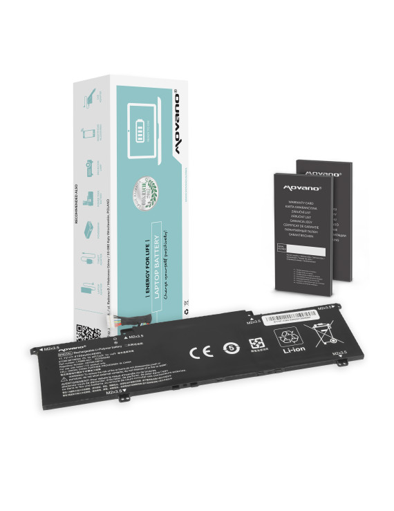 Bateria Movano do HP Envy 13, x360 15