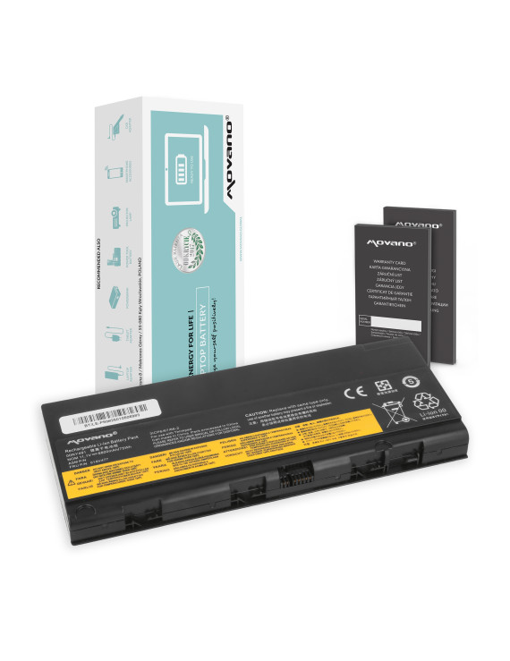 Bateria Movano do Lenovo ThinkPad P50, P51, P52