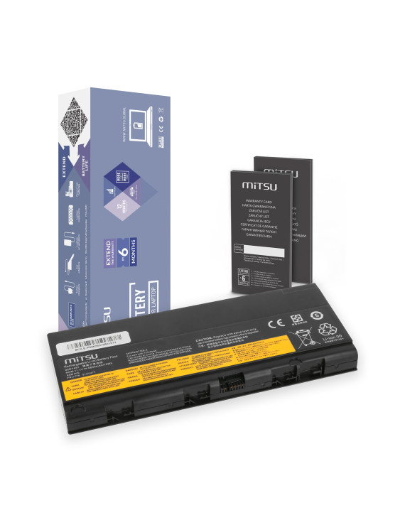 Bateria Mitsu do Lenovo ThinkPad P50, P51, P52