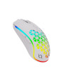 Myszka bezprzewodowa dla graczy AQIRYS POLARIS DUAL MODE Wireless+Wired Biała