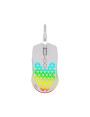 Myszka bezprzewodowa dla graczy AQIRYS POLARIS DUAL MODE Wireless+Wired Biała