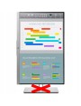 BEZRAMKOWY MONITOR 24” HP EliteDisplay E243i LED IPS VGA HDMI DP USB WUXGA 1920x1200