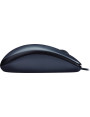 Mysz przewodowa Logitech M100 3 przyciski 1000 DPI Czarna