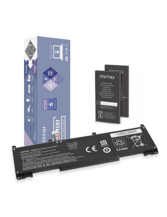 Bateria Mitsu do HP EliteBook 430 G8, 630 G9, 650 G9