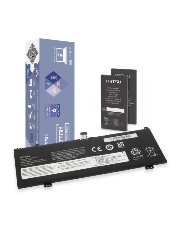 Bateria Mitsu do Lenovo ThinkBook 13s G4 ARB, 13s IWL