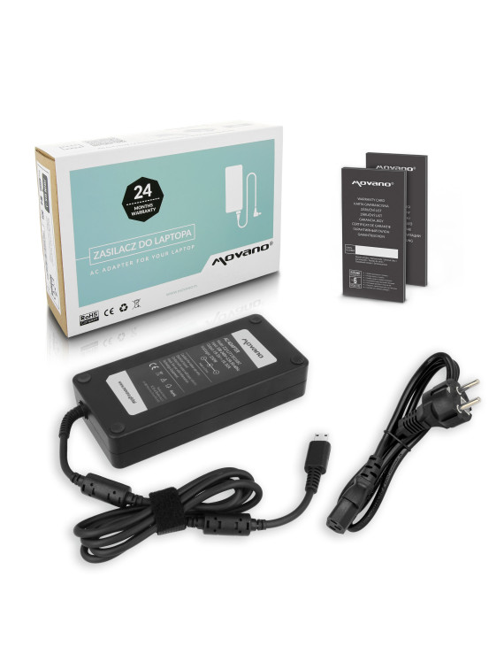 Zasilacz Movano 19.5V 16.92a (USB) 330W do MSI