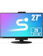 Monitor 27” Lenovo ThinkCentre TIO27 LED IPS HDMI DP HUB USB 2K QHD 2560x1440 Kamerka Pivot