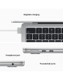 Apple MacBook Air 13 A2681 M2 24GB 512GB SSD NVMe RETINA Mac OS Silver
