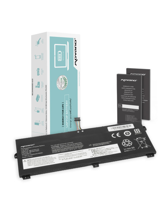 Bateria Movano do Lenovo Thinkpad Yoga X390, X13