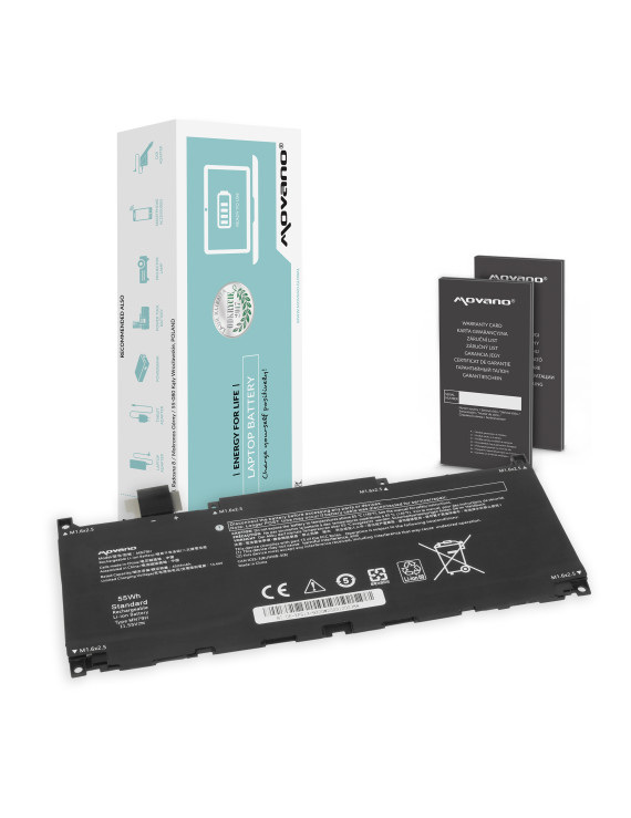 Bateria Movano do Dell XPS 13 Plus 9320