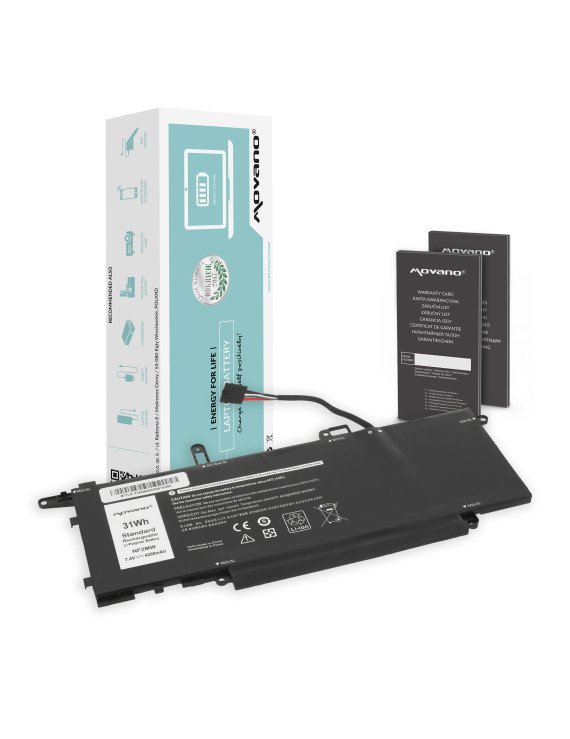 Bateria Movano do Dell Latitude 14 7400 2-in-1, E7260