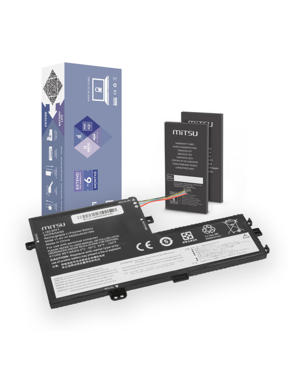 Bateria Mitsu do Lenovo IdeaPad C340-15IIL, S340-15IIL