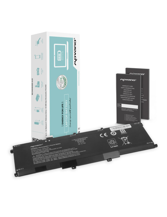 Bateria Movano do HP ZBook Studio x360 G5