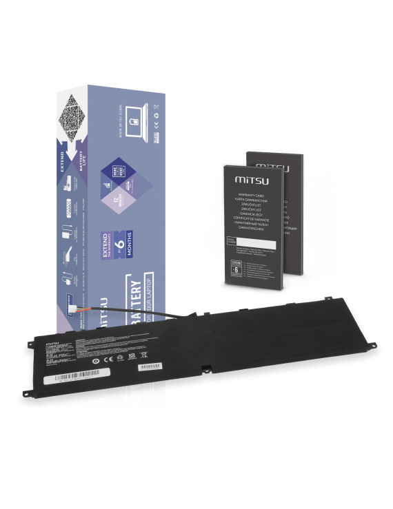Bateria Mitsu do MSI GS65 GS75 Stealth, P65 P 75 Creator