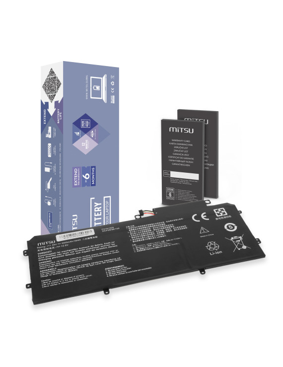 Bateria Mitsu do Asus ZenBook UX360C, UX360CA