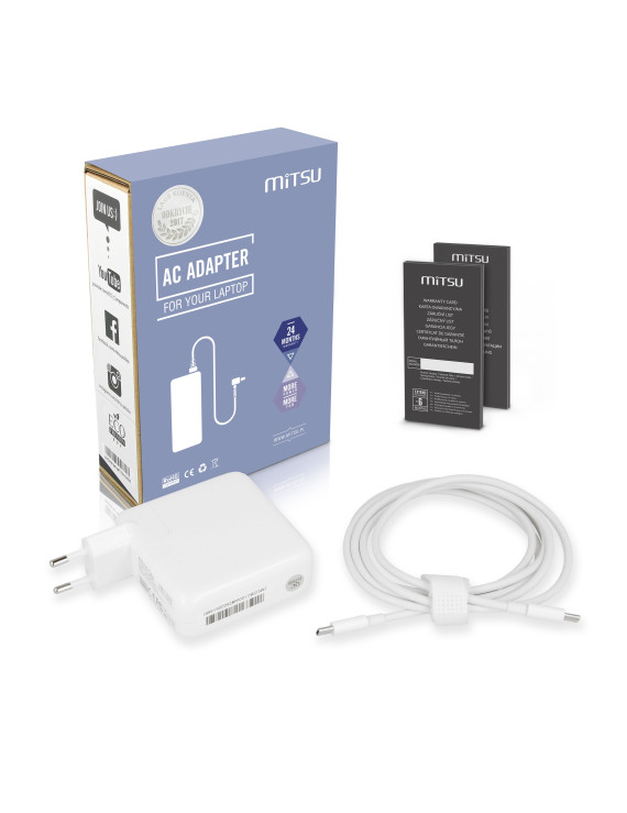 Zasilacz Mitsu 100W USB type C USB-C (black)