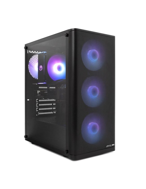 Komputer dla graczy Level GO [E02] Ryzen 5 5500 16GB 1TB SSD NVMe RTX 5050 B550 Win11Home