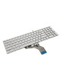 Klawiatura laptopa do HP 250 G7, 255 G7, 15-DA, 15-DB - srebrna (podświetlenie)