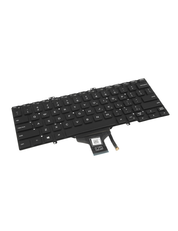Klawiatura laptopa do Dell Latitude 5410, 7400, 7410 (podświetlana)