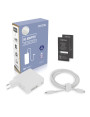 Zasilacz Mitsu 140W USB type C USB-C (white)