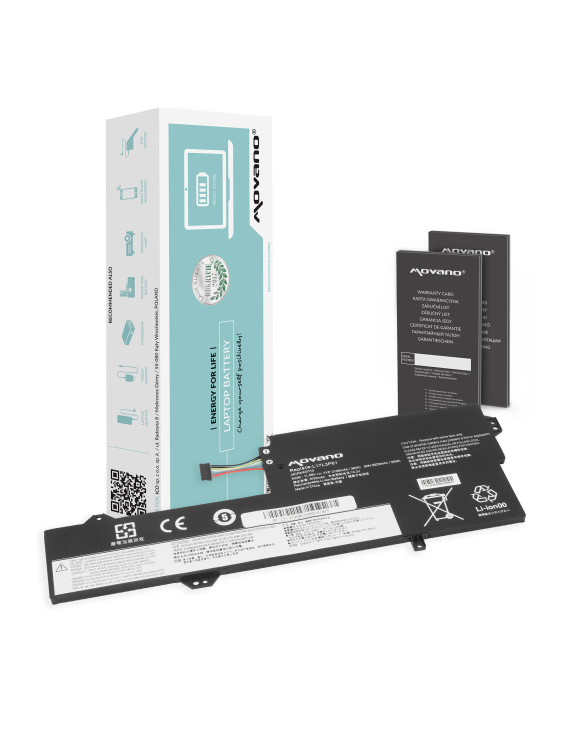Bateria Movano do Lenovo IdeaPad 320S-13IKB, Yoga 330-11IGM, 720-12IKB