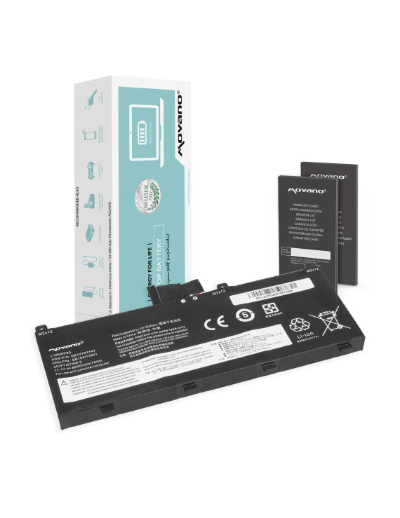 Bateria Movano do Lenovo IdeaPad 320S-13IKB, Yoga 330-11IGM, 720-12IKB