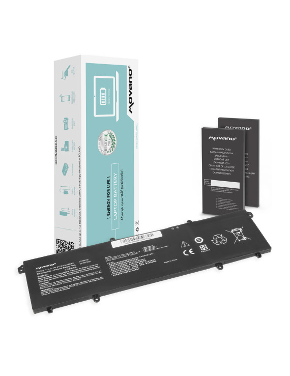 Bateria Movano do MSI Leopard GP66 10UH, 11UH, Vector GP76