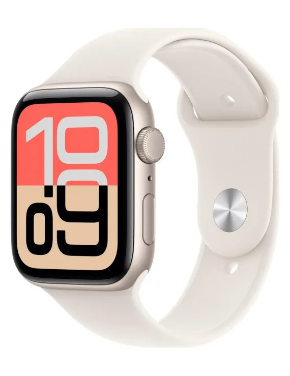 Apple Watch SE 3 GPS 40mm Starlight Aluminium Case | Starlight Sport Band - S/M