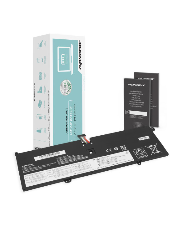 Bateria Movano do Lenovo Yoga C940-14IIL (12 PIN)