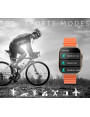 Smartwatch RUBICON RNCF17 Tytan/Black Czarny Android iOS Bluetooth