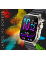 Smartwatch RUBICON RNCF17 Tytan/Black Czarny Android iOS Bluetooth