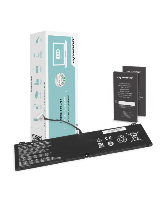 Bateria Movano do Lenovo IdeaPad Pro 5 16ACH6, 16ARH7, 16IHU6