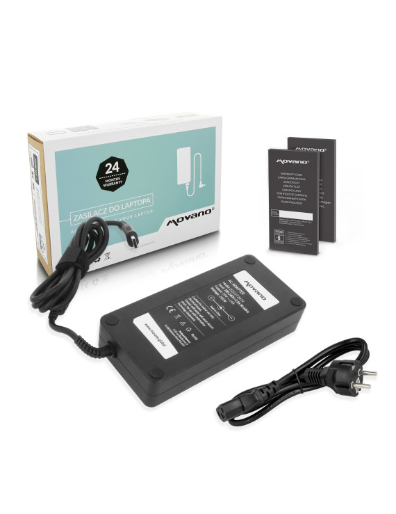 Zasilacz Movano 20v 12a (6.0x3.7 pin) 240W do Asus