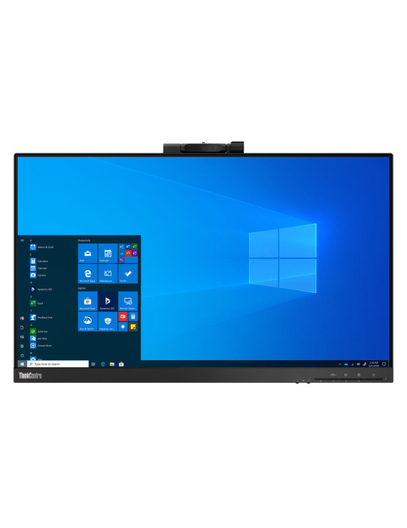 Zestaw komputerowy All-in-One Lenovo ThinkCentre M75Q Gen 2 + Tiny-in-One 24 Gen 4 5300GE 8GB 256GB SSD Kamerka Wifi W11P