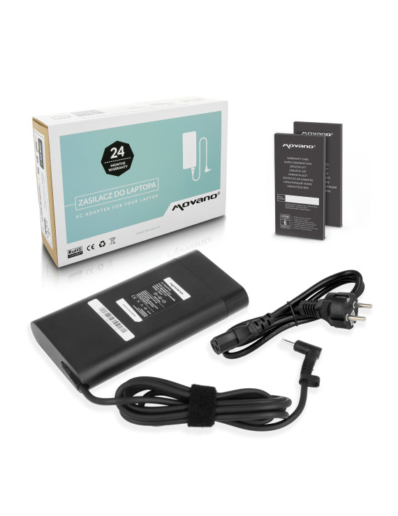 Zasilacz Movano 20v 14a (4.5x3.0 pin) 280W do HP
