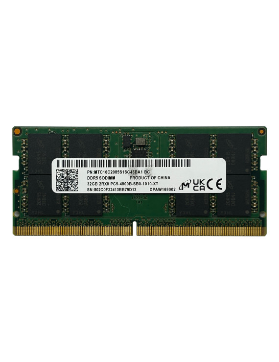 Pamięć RAM Micron 32GB DDR5 4800MHz SODIMM