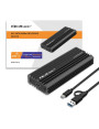 Qoltec Obudowa Kieszeń NV2270 na dysk M.2 SSD SATA NVMe USB-C do 2TB