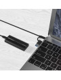 Qoltec Obudowa Kieszeń NV2270 na dysk M.2 SSD SATA NVMe USB-C do 2TB