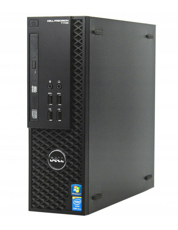 KOMPUTER STACJONARNY DELL PRECISION T1700 SFF i5-4590 8GB 1TB HDD W10P A KLASA