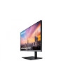 Bezramkowy monitor 24” Samsung S24R650FDU LED IPS HDMI DP VGA Hub USB Full HD 1920x1080 Kl A