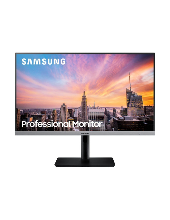 Bezramkowy monitor 24” Samsung S24R650FDU LED IPS HDMI DP VGA Hub USB Full HD 1920x1080 Kl A