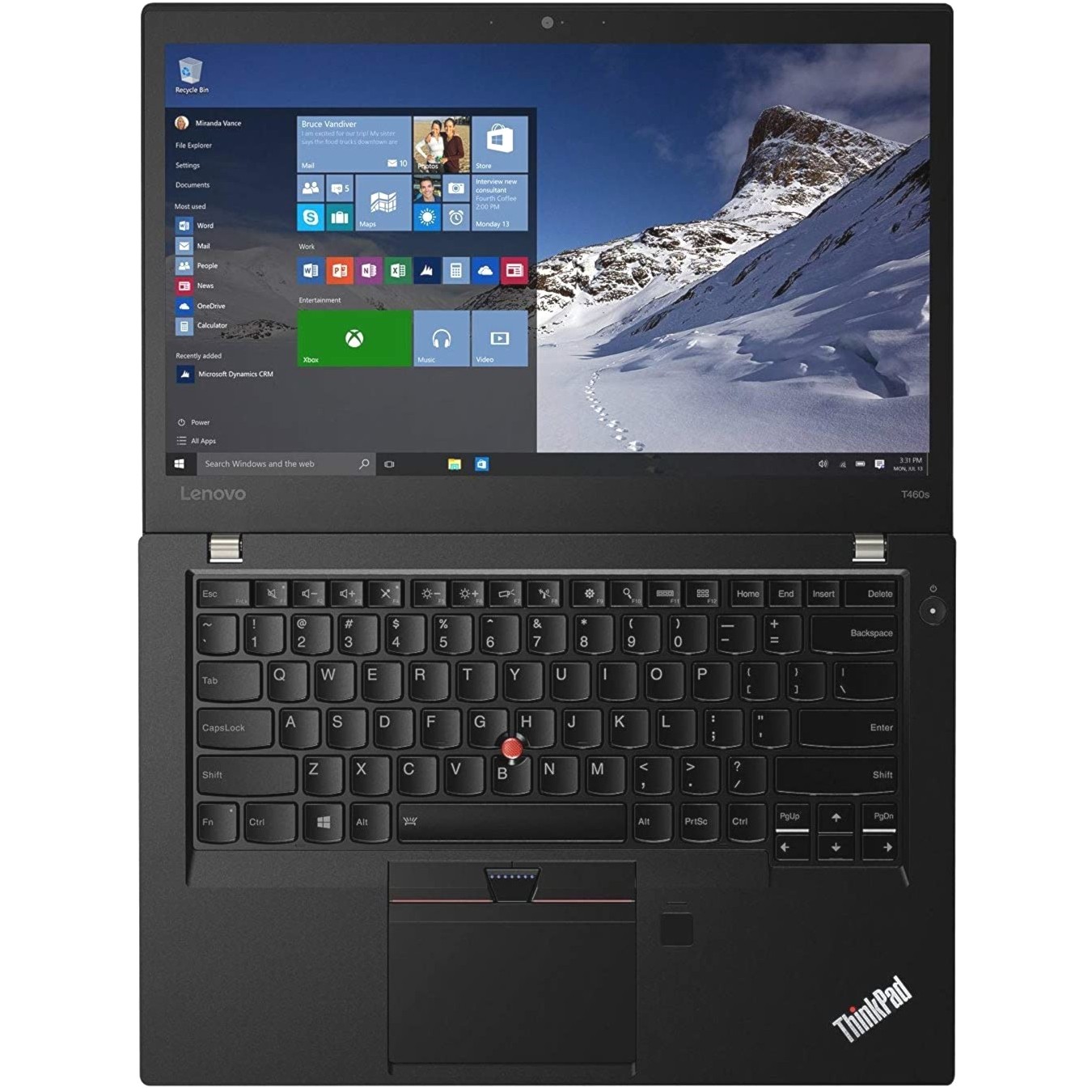 LAPTOP LENOVO THINKPAD T460S i5-6200U 12GB 256GB SSD FULL HD