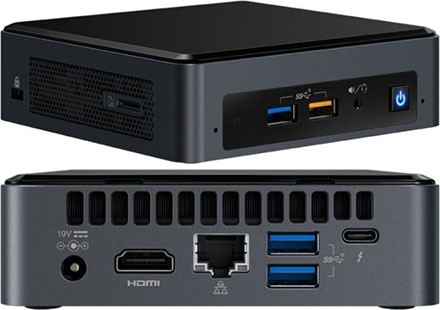Miniaturowy komputer Intel NUC NUC8I3BEK MICROSLIM I3-8109U