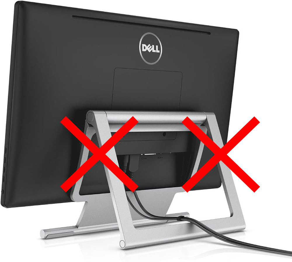 DOTYKOWY MONITOR 22” DELL S2240T LED IPS FULL HD 1920 x 1080